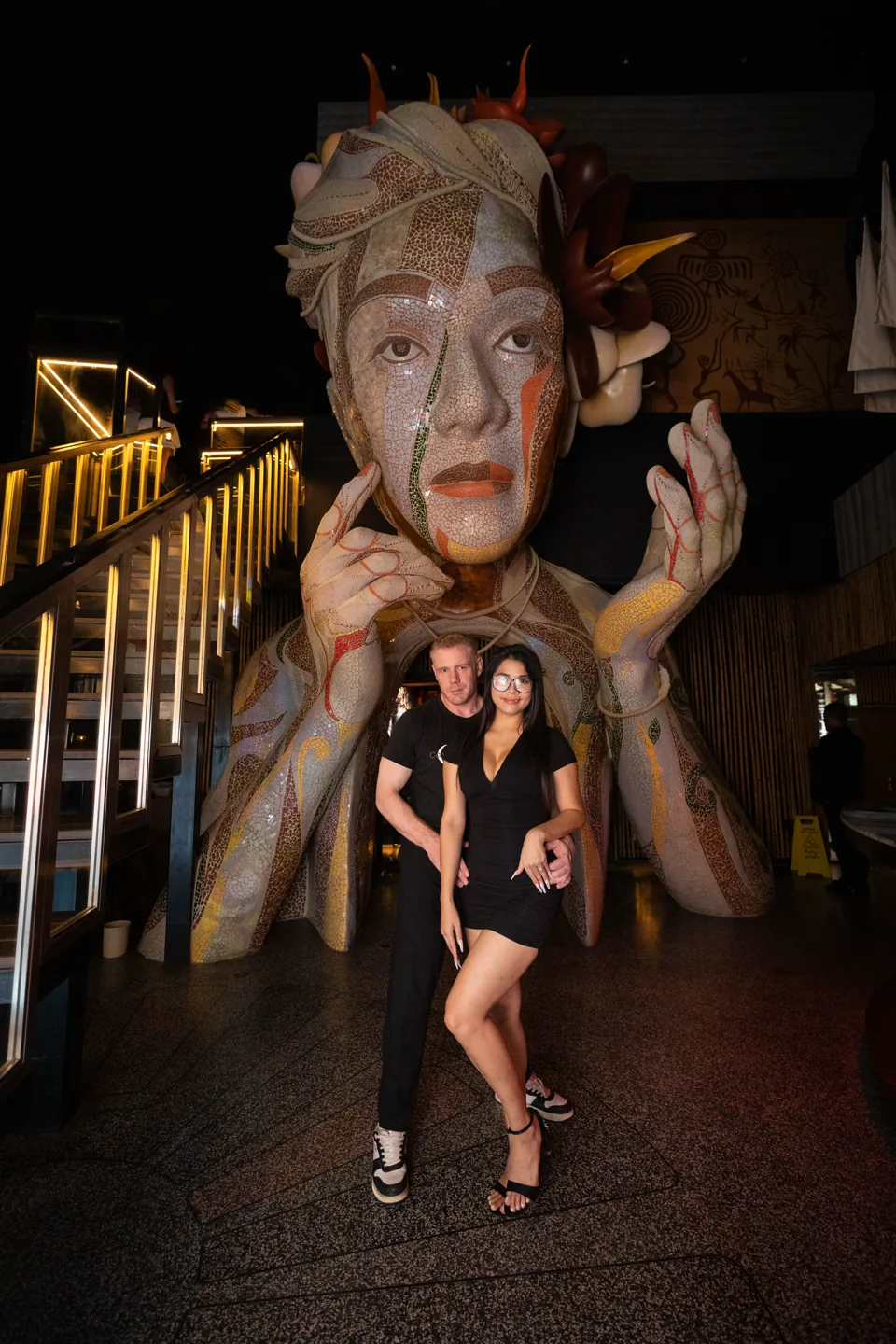 Tim and Paemi together in Pattaya
